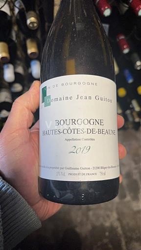Burgundy Not Specified Domaine Jean Guiton 2019