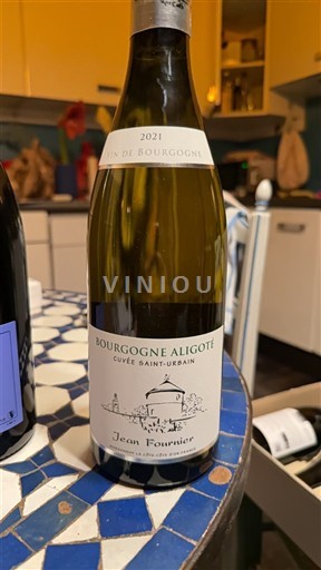 Burgundi Bourgogne Aligoté Jean Fournier Saint-Urbain 2021