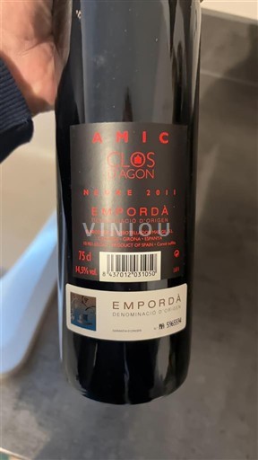 Catalonia Empordà Clos d'agon AMic 2011