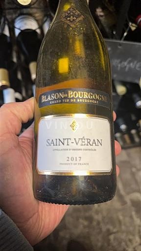Burgundi Saint-Véran Blason de Bourgogne 2017