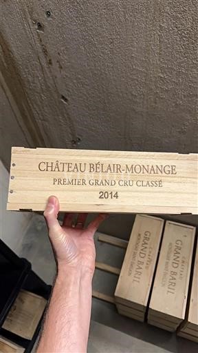 Bordeaux Saint-Émilion Grand Cru Premier Grand Cru Château Bélair-Monange 2014