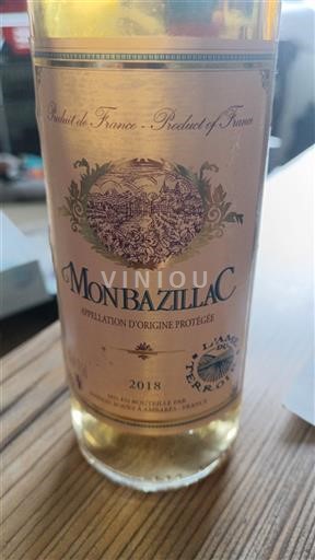 Sudoeste Monbazillac L'Ame du Terroir 2018