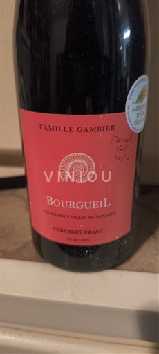 Loiredalen Bourgueil Famille Gambier 2019