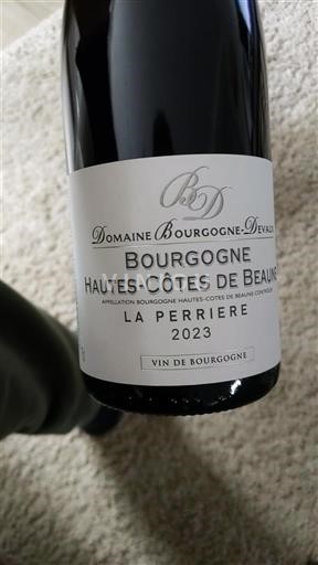 Bourgogne Ikke specificeret Domaine BOURGOGNE-DEVAUX La Perrière 2023