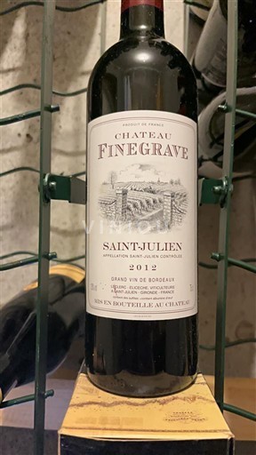 Burdeos Saint-Julien Château Finegrave 2012