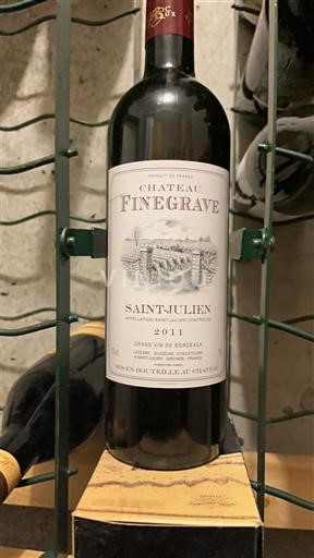 Burdeos Saint-Julien Château Finegrave 2011