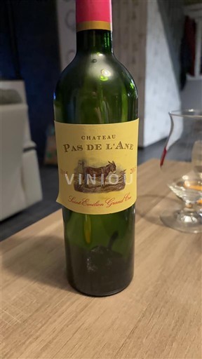 Bordeaux Saint-Émilion Grand Cru Grand Cru Château Pas de l'Âne 2015