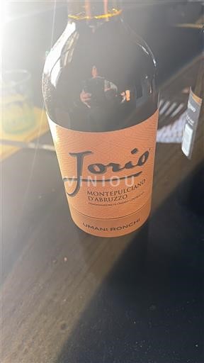 Abruzzo Wines Montepulciano d'Abruzzo Umani Ronchi Jorio Non-Vintage