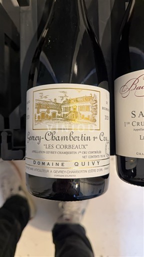 Bourgondië Gevrey-Chambertin Premier Cru Gerard Quivy Gevrey-Chambertin Les corbeaux 2020