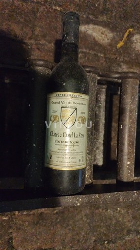 Burdeos Côtes-de-bourg Château Castel La Rose Sélection 2009