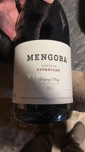 Kastilien och León Bierzo Mengoba Mencía de Espanillo 2018