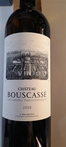 Tây Nam Madiran Château Bouscassé Les Jardins Philosophiques 2018