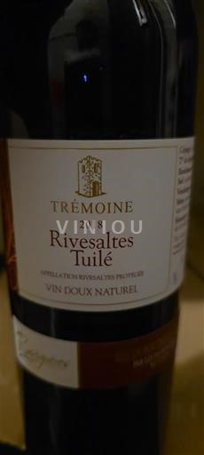 Roussillon Rivesaltes Trêmoine 2018