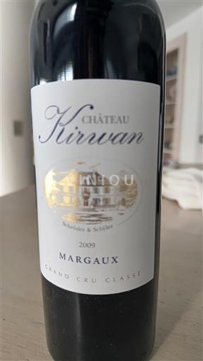 Bordeaux Margaux Grand Cru Classé Château Kirwan 2009