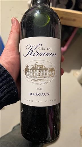 Bordeaux Margaux Grand Cru Classé Château Kirwan 2009