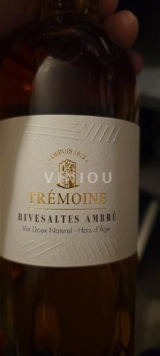 Roussillon Rivesaltes Trémoine Rivesaltes Ambré Niet-geïntegreerd