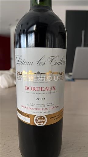 Bordeaux Château Les Tuileries 2009