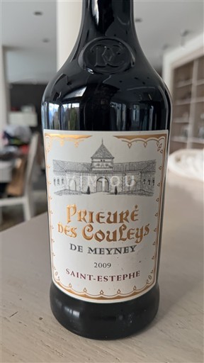 Burdeos Saint-Estèphe Prieuré des Couleys de Meyney 2009