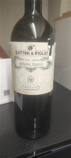 Lombardie Oltrepò Pavese Cattini & Figlio Riesling Italico Neročník