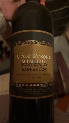 Umbrija Montefalco Sagrantino Colpetrone 2006