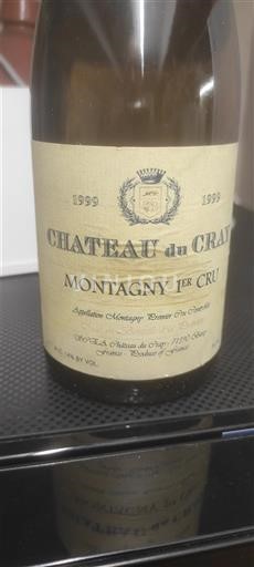 Borgoña Montagny Premier Cru Château Cray 1999
