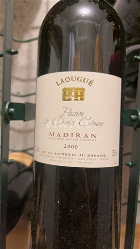 South West Madiran Laougué Passion de Charles Clément 2000