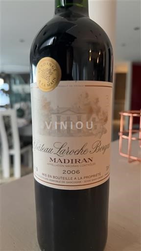 South West Madiran Château Laroche Be´rard 2006