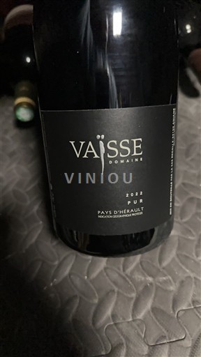Languedoque Não especificado Domaine Vaïsse Pur 2022