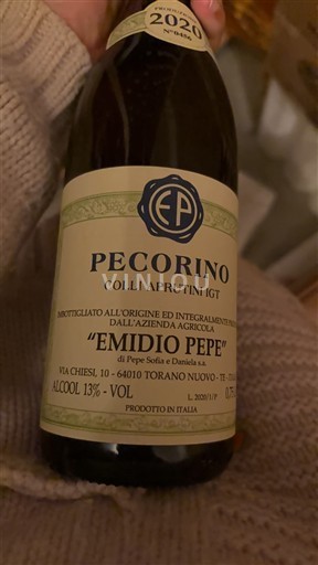 Abruzzes Emidio Pepe Pecorino 2020