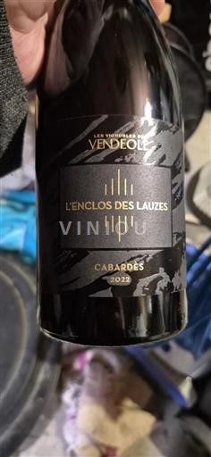 Languedoc Cabardès Les Vignobles Vendeole L'Enclos des Lauzes 2022