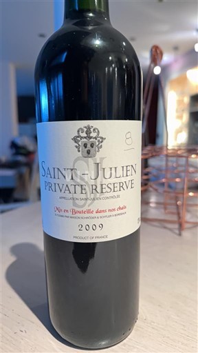 Bordeaux Saint-Julien Private Reserve 2009
