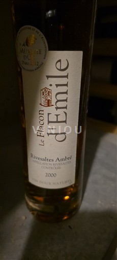 Roussillon Rivesaltes Le Flacon d'Emile 2000
