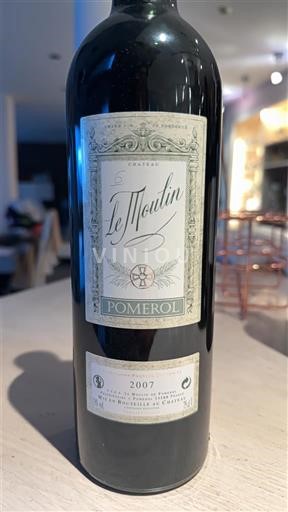 Burdeos Pomerol Château Le Moulin 2007
