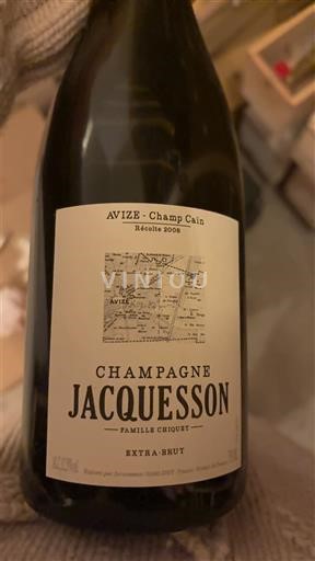 Samppanja Jacquesson Avize Champ Caïn 2008