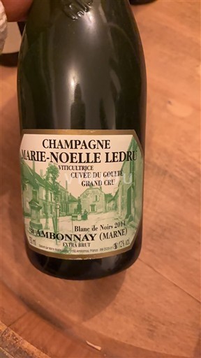 Champagne Sâm-panh Marie-Noëlle Ledru du Goûté 2011