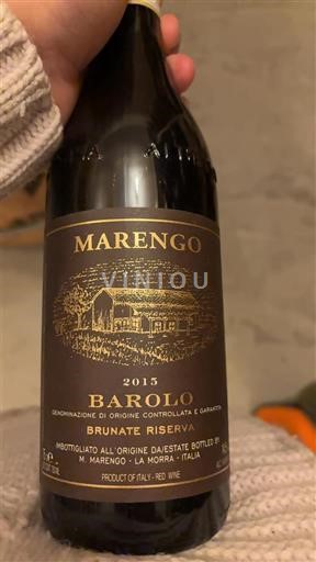 Piemonte Barolo Marengo Brunate Riserva 2015