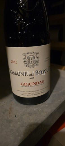 Rhône Valley Gigondas Domaine S Bosquets 2022