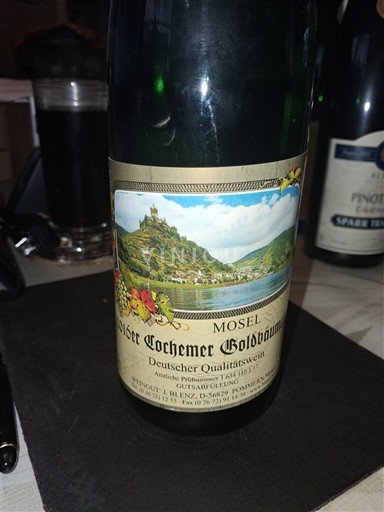 Moselle Mosel Gutsabfüllung H. Dommermuth Cochemer Goldbaumchen Non-Vintage