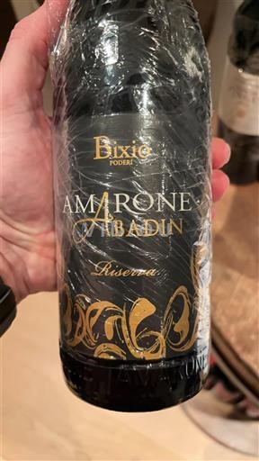 Vénétie Amarone della Valpolicella Poderi Bixio Abadin Riserva 2011