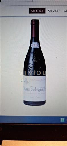 Vale do Ródano Châteauneuf-du-Pape Domaine Vieux Télégraphe 2015