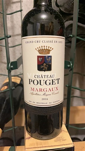 Bordeaux Margaux Grand Cru Château Pouget 2016