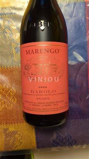 Piëmont Barolo Marengo Brunate 2020
