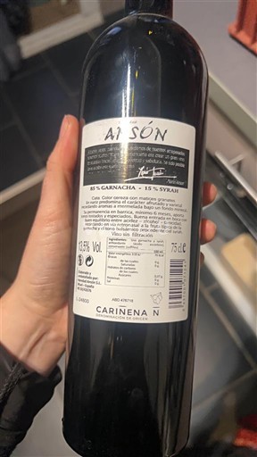 Aragonia Cariñena Aí Són Ei vuosikertaa