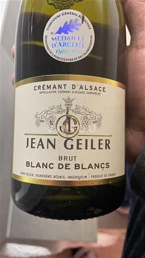 Alsazia Crémant d'Alsazia Jean Geiler Blanc de Blancs Senza annata