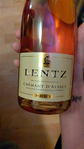 Alsace Alsace-kuohuviini Lentz Ei vuosikertaa