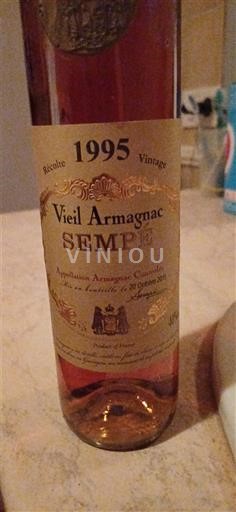 Zuidwest-Frankrijk Floc de Gascogne Sempé Vieil Armagnac 1995