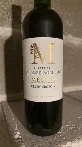 Bordeaux Médoc Cru Bourgeois Château Lacombe Noaillac 2020