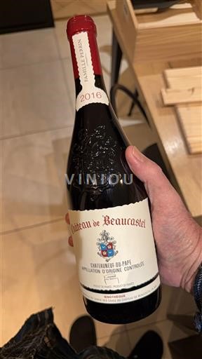 Údolí Rhôny Châteauneuf-du-Pape Château Beaucastel 2016