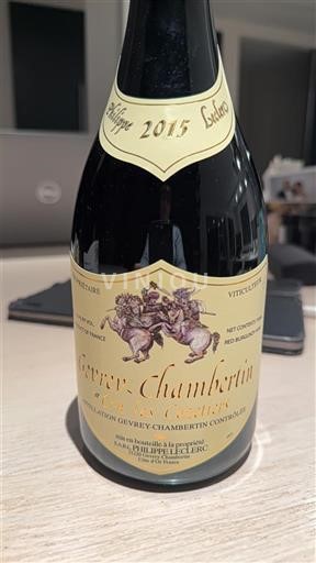 Bourgogne Gevrey-chambertin Domaine Jean-Louis Lebreuil 2015