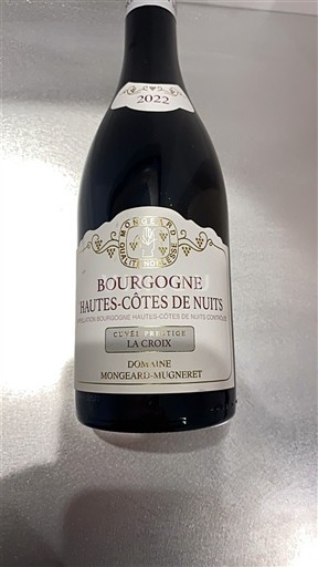 Burgundsko Hautes Côtes de Nuits Domaine Mongeard-Mugneret Prestige La Croix 2022